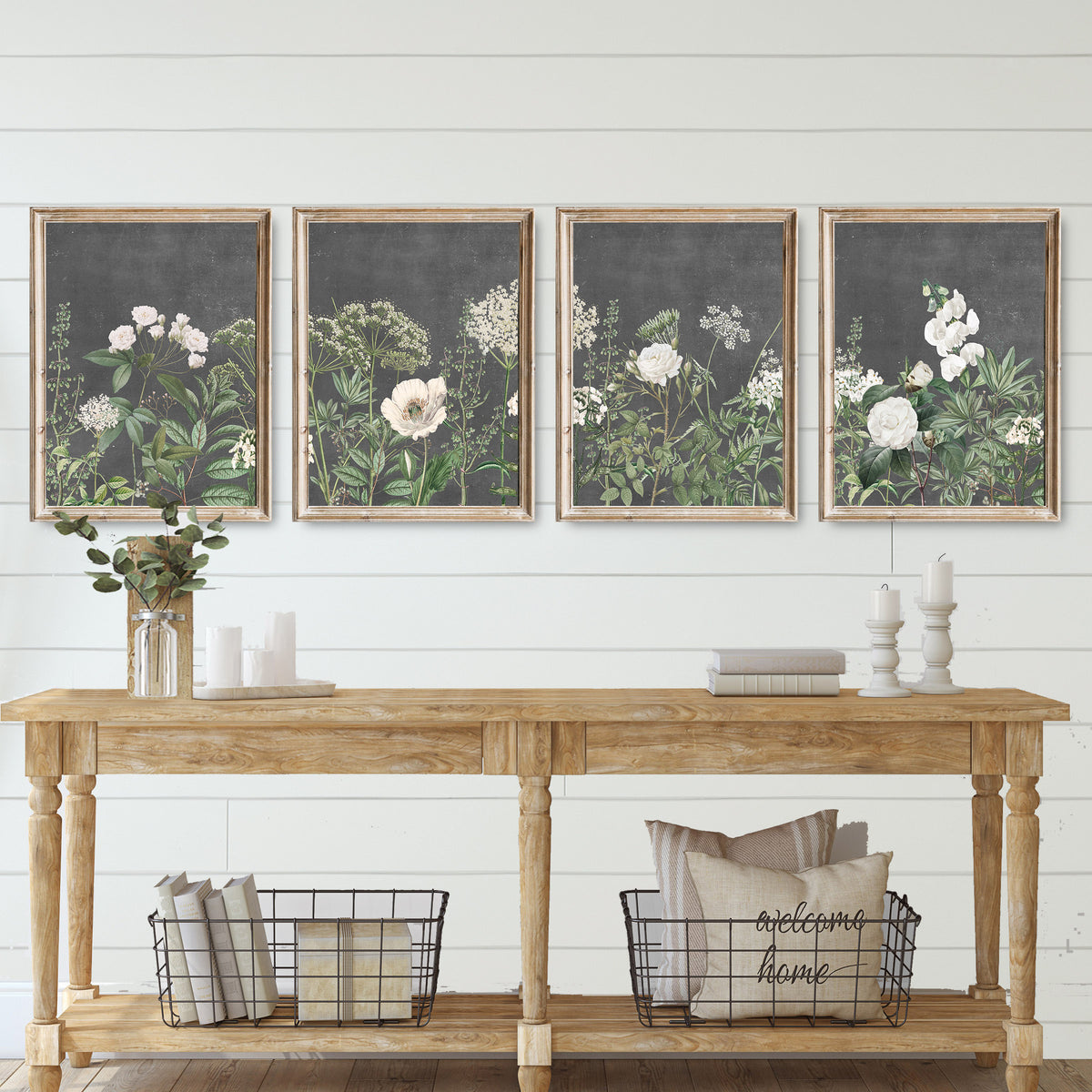 Vintage Garden Set of 4 – Paper House Print Shop