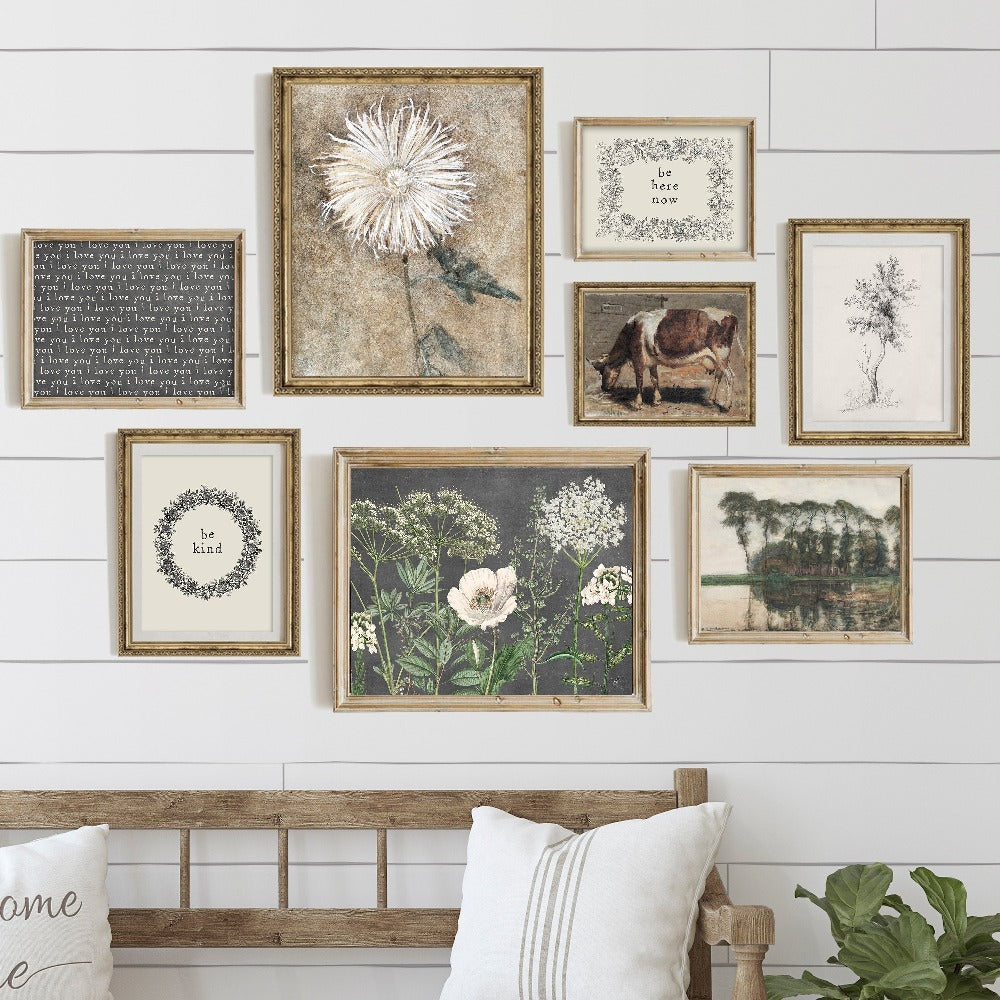 Farmhouse Gallery Wall Art Print Set – Paper House Print Shop