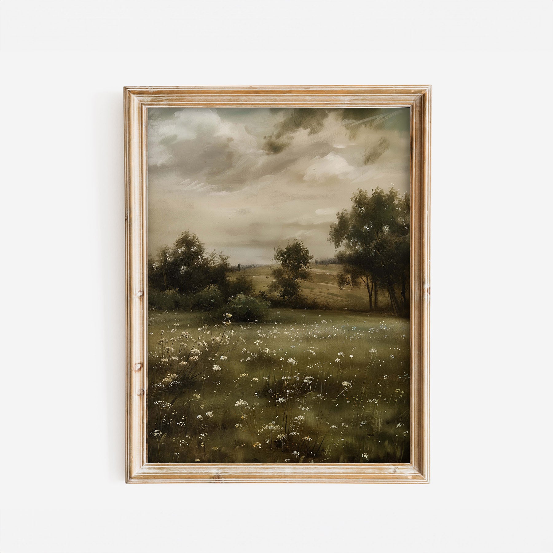 Norfolk Green Meadow Art Print