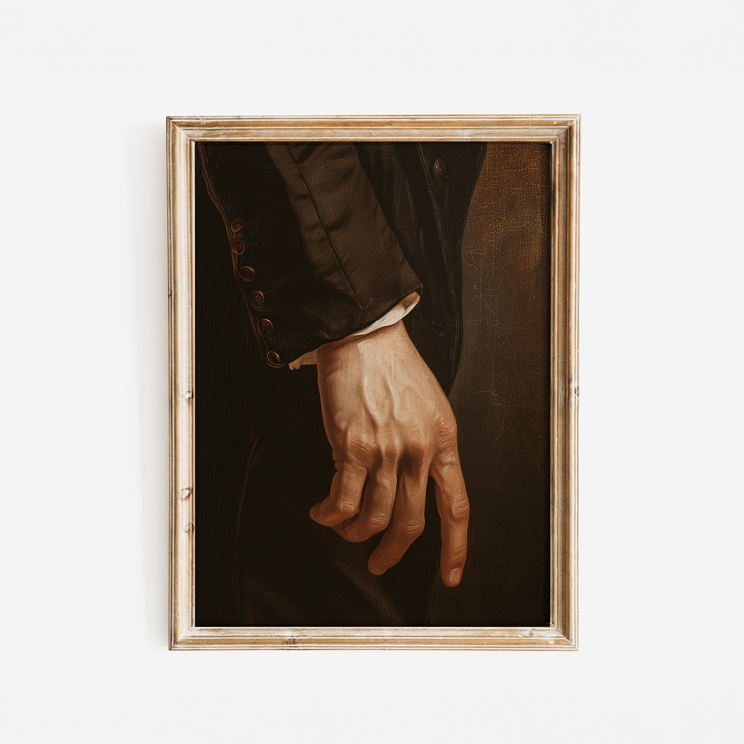 Hand Victorian Art Print