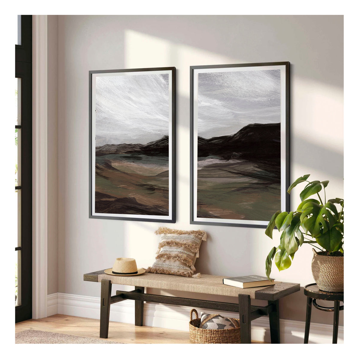Little Mountains Abstract Art Prints – Paper House Print Shop